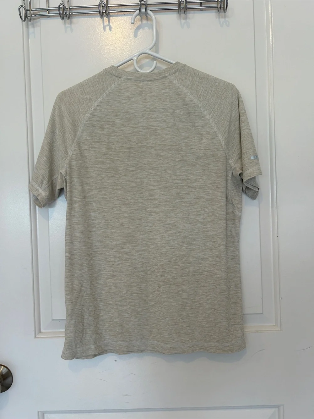 Men's Lightweight Short-Sleeve Tee in Light Heather Cream